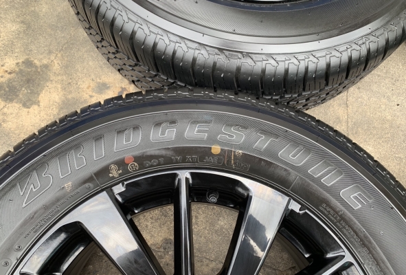 ล้อแม็กป้ายแดง Mitsu All New Pajero Sport Elite Edition ขอบ 18 พร้อมยางป้ายแดง 265-60-18 Bridgestone ปี 19