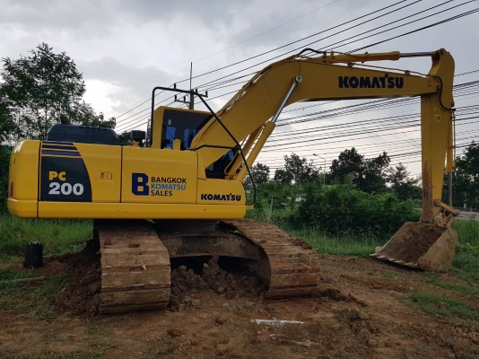 ขายด่วน!! Komatsu PC200-8MO ไมล์ 4,300 สภาพสวยสวย