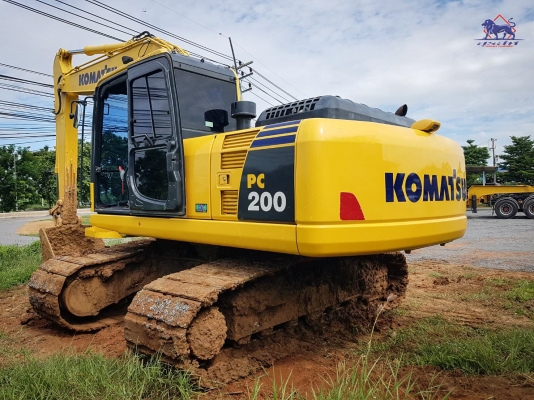 ขายรถแบคโฮ KOMATSU PC200-8M0 ปี 2017 ใช้งานเพียง 4 พันชั่วโมง (PM 7,000 ชม.) สภาพนางฟ้า