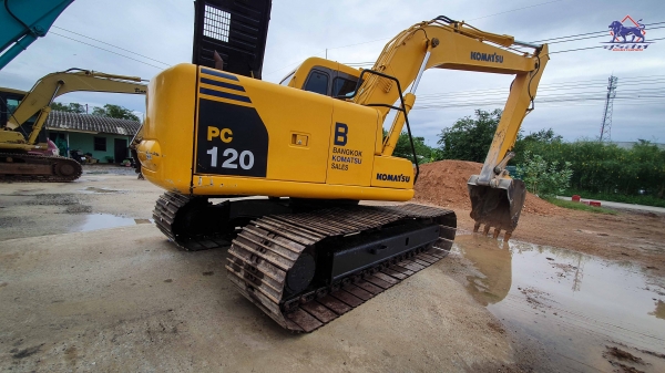KOMATSU PC120-6 พิมพ์นิยม เก่านอกผ่านการใช้งานในไทย รวม 9 พันชั่วโมง