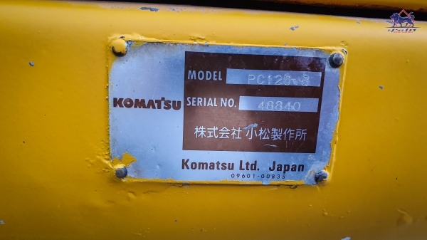 KOMATSU PC120-6 พิมพ์นิยม เก่านอกผ่านการใช้งานในไทย รวม 9 พันชั่วโมง
