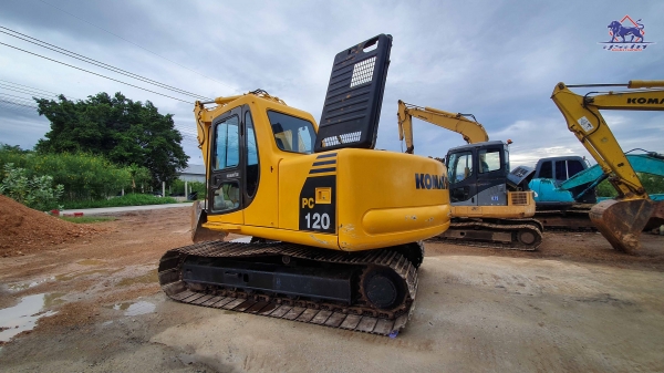 KOMATSU PC120-6 พิมพ์นิยม เก่านอกผ่านการใช้งานในไทย รวม 9 พันชั่วโมง