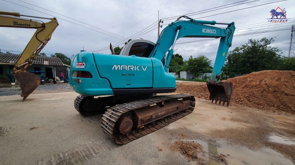 KOBELCO SK120-1 MarkV พิมพ์นิยม เก่านอกผ่านการใช้งานในไทย