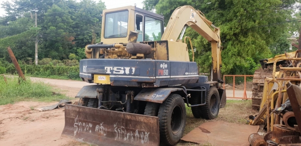 ขายPW60-3 พร้อมทำงาน -O/H เครื่องยนต์ใหม่