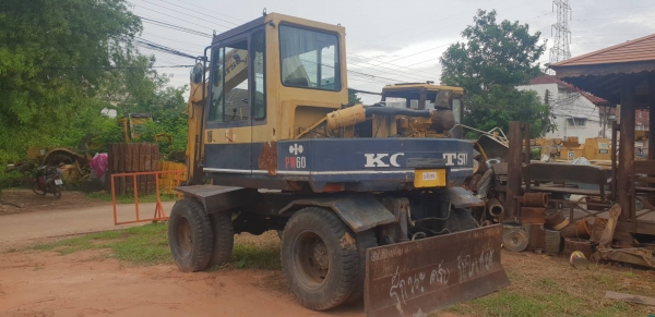 ขายPW60-3 พร้อมทำงาน -O/H เครื่องยนต์ใหม่