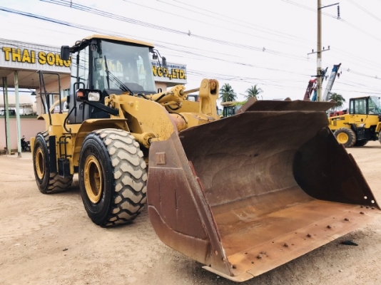 ขายรถตักล้อยาง CAT 962H นำเข้าเองจากญี่ปุ่น สภาพสวยพร้อมใช้ มีVDOการทำงานครับ