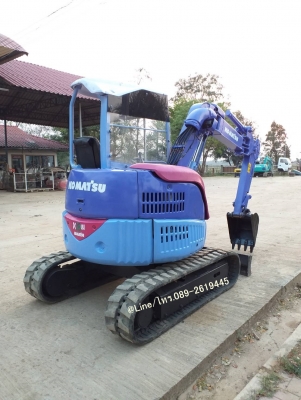 SALE* ขายด่วนถูกสุดๆ รถขุด Komatsu PC28UU-3 เครื่องKomatsu 3สูบ เครื่องยนต์3D82 คอนโทรลสั้น ปั้มนิ้ว แทรคยาง มีหลังคา มีใบมีด รถเดิมๆเก่านอก มีเอกสาร (ยังไม่เคยใช้งานในไทย) **ราคานี้มีผลถึงวันที่ 30 ก.ย.62