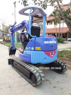 SALE* ขายด่วนถูกสุดๆ รถขุด Komatsu PC28UU-3 เครื่องKomatsu 3สูบ เครื่องยนต์3D82 คอนโทรลสั้น ปั้มนิ้ว แทรคยาง มีหลังคา มีใบมีด รถเดิมๆเก่านอก มีเอกสาร (ยังไม่เคยใช้งานในไทย) **ราคานี้มีผลถึงวันที่ 30 ก.ย.62