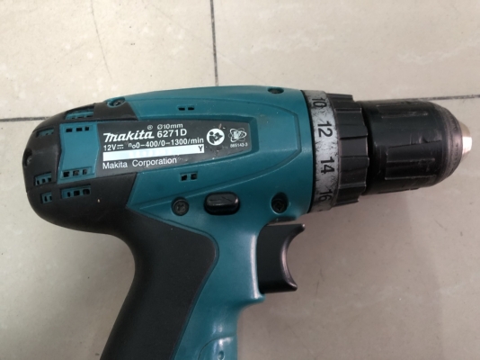 สว่านไร้สาย makita 6271d