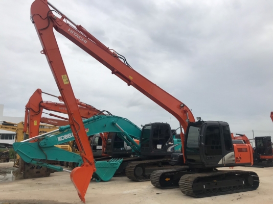 HITACHI ZX130 บูมยาว ใช้งานเพียง 45 ชม. ฟรีPM6,000ชม. ดาวน์15\% ผ่อนสูงสุด48งวด ติดต่อผึ้ง 095-0563605 HITACHI ZX130 บูมยาว ใช้งานเพียง 45 ชม. ฟรีPM6,000ชม. ดาวน์15\% ผ่อนสูงสุด48งวด ติดต่อผึ้ง 095-0563605