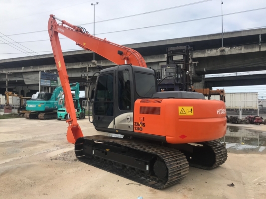 HITACHI ZX130 บูมยาว ใช้งานเพียง 45 ชม. ฟรีPM6,000ชม. ดาวน์15\% ผ่อนสูงสุด48งวด ติดต่อผึ้ง 095-0563605 HITACHI ZX130 บูมยาว ใช้งานเพียง 45 ชม. ฟรีPM6,000ชม. ดาวน์15\% ผ่อนสูงสุด48งวด ติดต่อผึ้ง 095-0563605