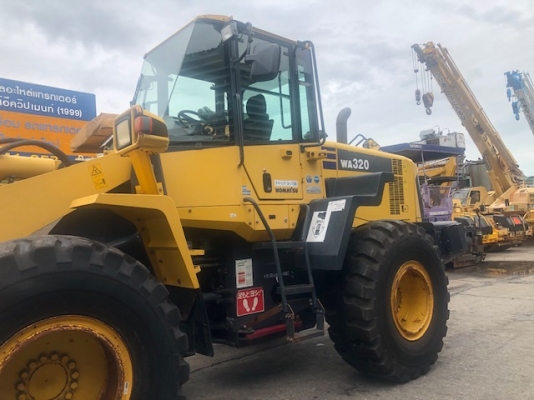 รถตักล้อยาง Komatsu WA320-6 สวย สภาพดี พร้อมเก๋งแอร์
