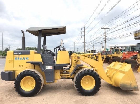 ขายรถตักล้อยาง KOMATSU WA80-3 นำเข้าเองจากญี่ปุ่น สภาพสวยพร้อมใช้งาน มีVDOการทำงานครับ
