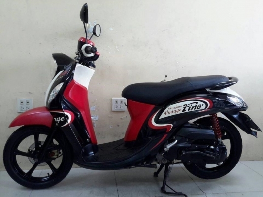Yamaha Fino FI Vintage ตัวท็อป รีโมท ปี2016 โฉมใหม่ 5700 กม. สภาพนางฟ้า เอกสารครบพร้อมโอน