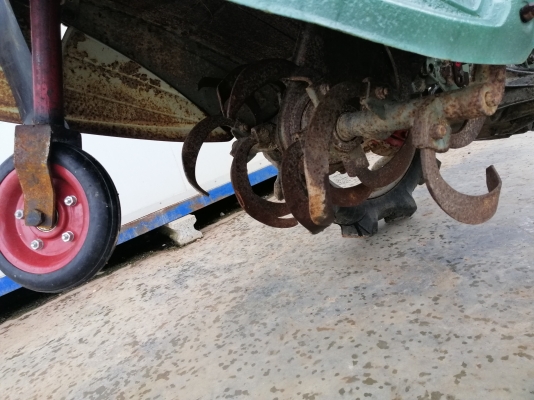 ขายรถพรวนดินเซลyanmarYC750 8 แรง