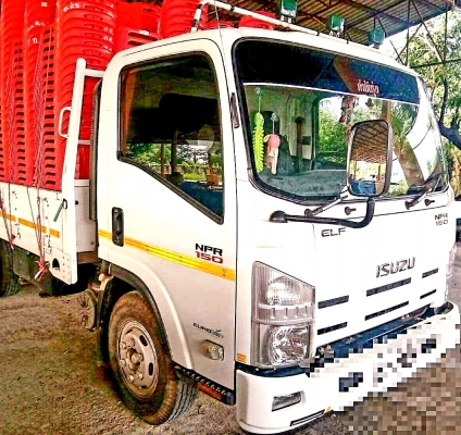 ..หกล้อ อิซูชุ NPR150ยูโร3,ปี56 กะบะยาว4.30ม.รถห้าง มือเดียวป้ายแดงใช้งานน้อย,วิ่ง71,940กม.ไม่เคยบรร