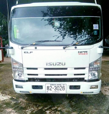 ..หกล้อ อิซูชุ NPR150ยูโร3,ปี56 กะบะยาว4.30ม.รถห้าง มือเดียวป้ายแดงใช้งานน้อย,วิ่ง71,940กม.ไม่เคยบรร