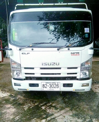 ..หกล้อ อิซูชุ NPR150ยูโร3,ปี56 กะบะยาว4.30ม.รถห้าง มือเดียวป้ายแดงใช้งานน้อย,วิ่ง71,940กม.ไม่เคยบรร