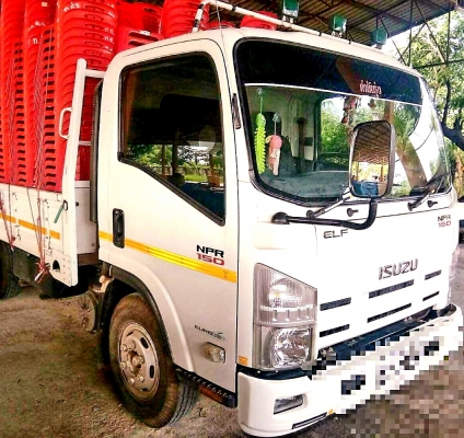 ..หกล้อ อิซูชุ NPR150ยูโร3,ปี56 กะบะยาว4.30ม.รถห้าง มือเดียวป้ายแดงใช้งานน้อย,วิ่ง71,940กม.ไม่เคยบรร