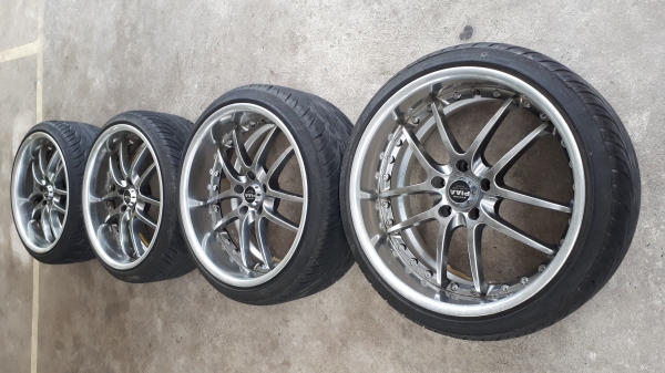 ล้อ  Piaa  RACING  5 รู 114  ขอบ 19 แท้
