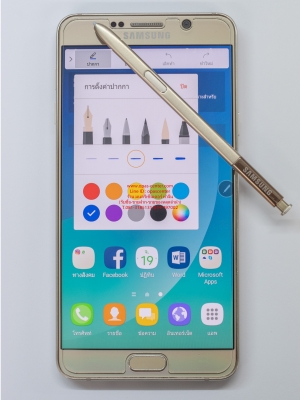 samsung Note 5 แท้ สภาพดี ครบกล่อง ใช้ได้ปกติทุกอย่าง