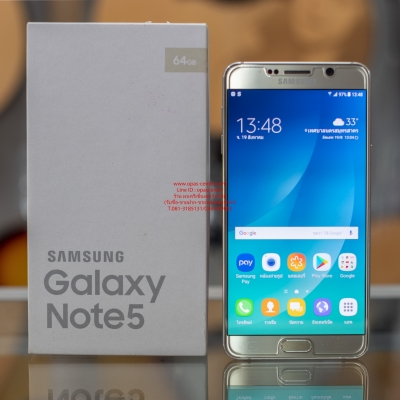 samsung Note 5 แท้ สภาพดี ครบกล่อง ใช้ได้ปกติทุกอย่าง