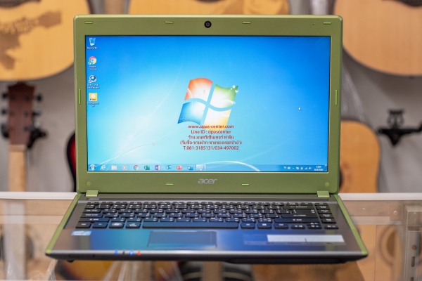 โน้ตบุ๊ค Acer รุ่น Aspire 4755 Core i3-2310M Ram 2G HDD 640 GB สภาพดี ขายถูก โน้ตบุ๊ค Acer รุ่น Aspire 4755 Core i3-2310M Ram 2G HDD 640 GB สภาพดี ขายถูก