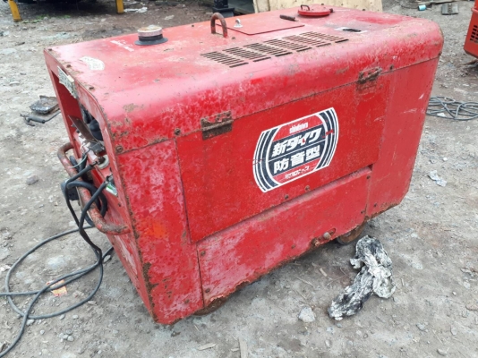 ขายตามสภาพ เครื่องเชื่อมพร้อมปั่นไฟ SHINDAIWA ดีเซล 2 สูบ เก่าญี่ปุ่น ไฟ 220V/ 110V ไฟเชื่อมออกน้อย ขายตามสภาพ เครื่องเชื่อมพร้อมปั่นไฟ SHINDAIWA ดีเซล 2 สูบ เก่าญี่ปุ่น ไฟ 220V/ 110V ไฟเชื่อมออกน้อย