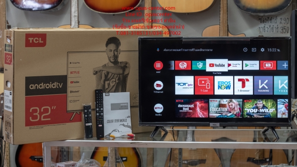Android Smart TV TCL รุ่น LED32S6500 ขนาด 32 นิ้ว สภาพใหม่ ใช้ได้ปกติ