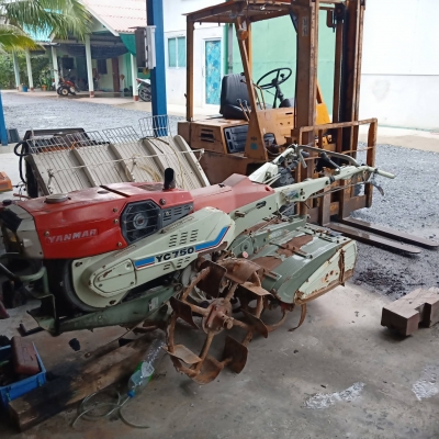 รถพรวนดินเครื่องยนต์ดีเซล 7 แรงยี่ห้อยันม่าร์และ mitsubishi รถพรวนดินเครื่องยนต์ดีเซล 7 แรงยี่ห้อยันม่าร์และ mitsubishi