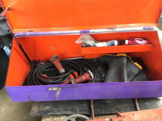 ขา่ยลังเครื่องมือเก็บของ พร้อมขา