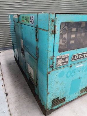 DCA45SPH-ปั่นไฟ Denyo มือสอง ขนาด 37/45kva. เครื่อง Hino by OEK098-5625920