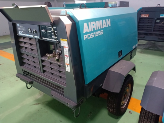 ปั้มลม AIRMAN : PDS185S-6C2 ปี2017