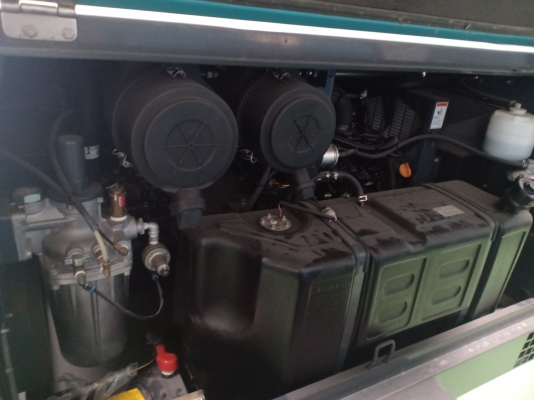 ปั้มลม AIRMAN : PDS185S-6C2 ปี2017