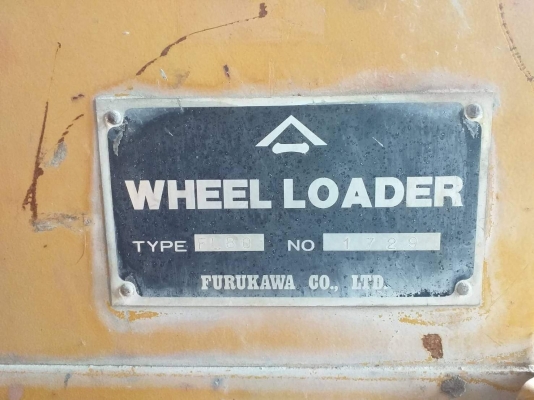 ขายรถตักกลาง FURUKAWA FL80 เครื่องเดิมสภาพใช้งานปกติ เกียร์ดี