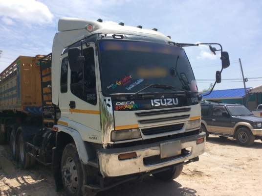 ขายเฉพาะหัว ISUZU DEGA270 ยูโรวัน หัวลากแท้ ติดก๊าซNgv ปี2544 ขายเฉพาะหัว ISUZU DEGA270 ยูโรวัน หัวลากแท้ ติดก๊าซNgv ปี2544