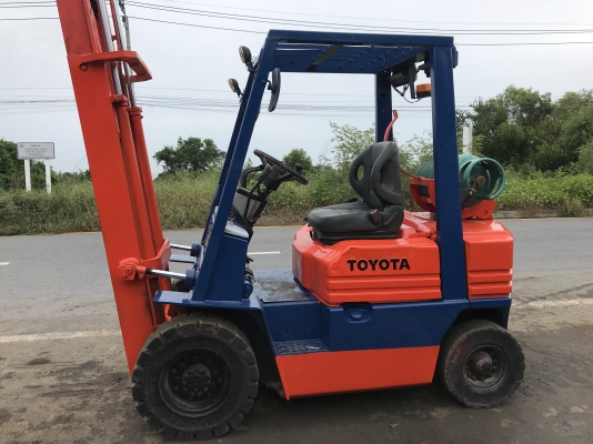 Toyota 5fg20สภาพดีพร้อมใช้งาน เครื่องเบนซิน + แก๊ส Toyota 5fg20สภาพดีพร้อมใช้งาน เครื่องเบนซิน + แก๊ส