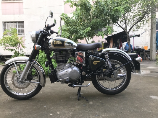 Royal enfield classic chrome วิ่งน้อยไมล์แท้