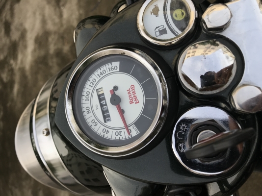Royal enfield classic chrome วิ่งน้อยไมล์แท้
