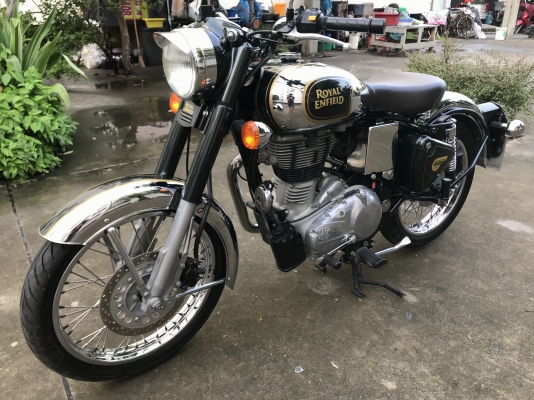 Royal enfield classic chrome วิ่งน้อยไมล์แท้