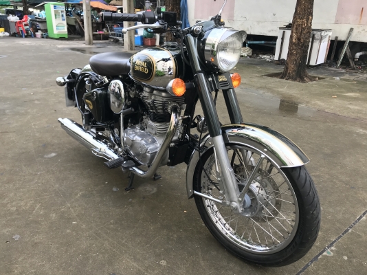 Royal enfield classic chrome วิ่งน้อยไมล์แท้