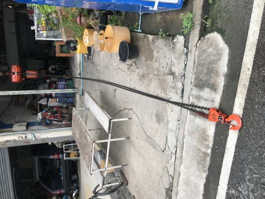 ขายรอกโซ่ไฟฟ้า Elephant 2ton. Made in Japan สภาพสวย หมุนนิ่ม โซ่ใช้งานยาว 6เมตร พร้อมใช้งาน