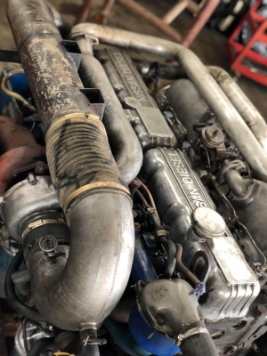 ขายเครื่อง Nissan PE6 Turbo ท่ออ้อม 285 แรงม้า