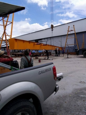 รับออกแบบและติดตั้ง เครนโรงงาน เครนไฟฟ้า ในหลากหลายรูปแบบ