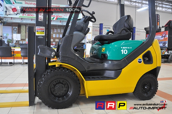 ขายรถโฟล์คลิฟท์มือสอง KOMATSU รุ่น FG10T-20-654788 นำเข้าจากประเทศญี่ปุ่น 100\% ไม่เคยใช้งานในไทย