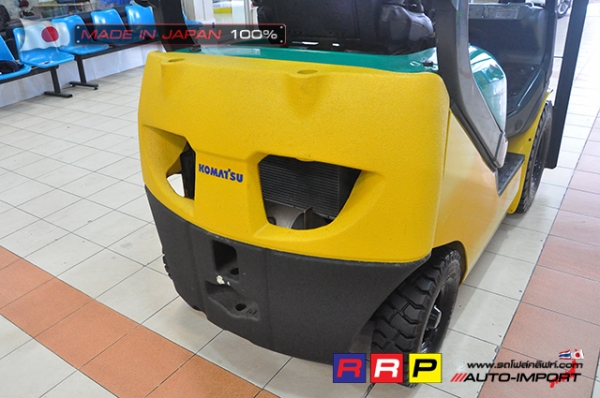 ขายรถโฟล์คลิฟท์มือสอง KOMATSU รุ่น FG10T-20-654788 นำเข้าจากประเทศญี่ปุ่น 100\% ไม่เคยใช้งานในไทย