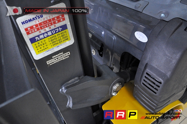 ขายรถโฟล์คลิฟท์มือสอง KOMATSU รุ่น FG10T-20-654788 นำเข้าจากประเทศญี่ปุ่น 100\% ไม่เคยใช้งานในไทย