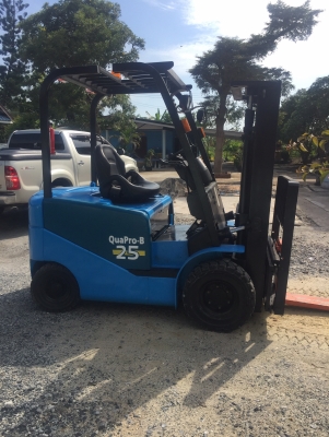 โฟลคลิฟท์ QUAPRO-B 25 รับประกันรถ 6 เดือน แบตเตอรี่ 1 ปี โฟลคลิฟท์ QUAPRO-B 25 รับประกันรถ 6 เดือน แบตเตอรี่ 1 ปี