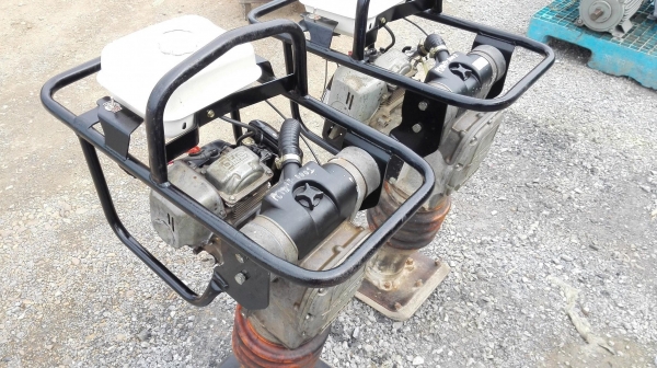 เครื่องตบกระโดดแบบจิงโจ้ญี่ปุ่น MIKASA JAPAN รุ่น MT-65 SE ติดเครื่องยนต์เบนซิน HONDA GX-100 เข้าใหม