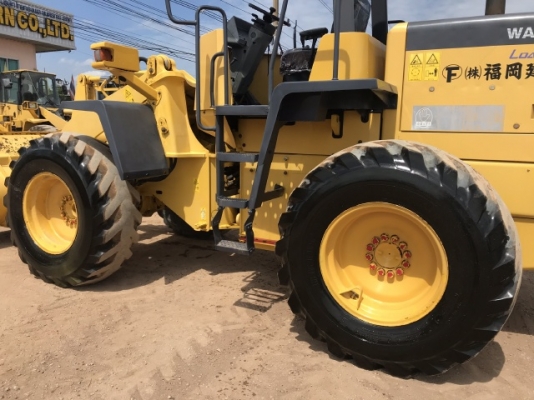 ขายรถตักล้อยาง KOMATSU WA100-3 (2,XXX ชั่วโมง) นำเข้าเองจากญี่ปุ่น สภาพสวยพร้อมใช้งาน